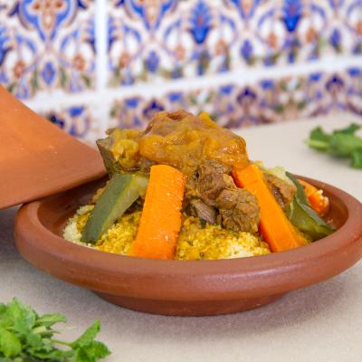 Cuscus de ternera Con Verduras