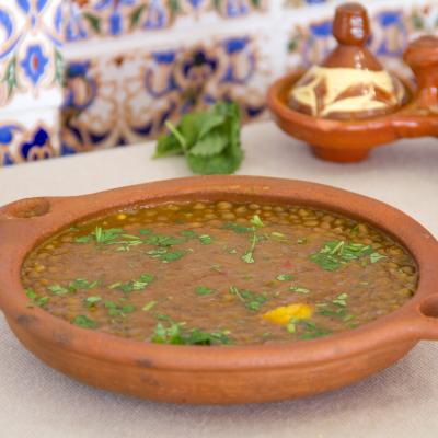 Lentejas con verduras