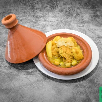 Tajine de pollo con aceituna